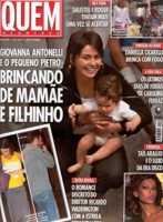 "Quem"popular brazilian magazine